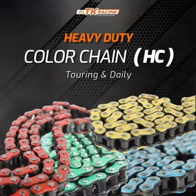 Rantai TK 428 HC 140L Warna Merah Biru Kuning Hijau