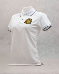💥Sale ลดหนักมาก💥 เสื้อโปโล ปกครอง ปค. สีขาว (ชาย/หญิง) ผ้าเกรดแบรนด์เนม นุ่มลื่นใส่สบาย ระบายอากาศดีเยี่ยม