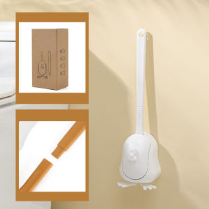 แปรงล้างห้องน้ำ พร้อมที่เก็บ ขัดส้วม ทำความสะอาด ขัดห้องน้ำ ล้างสุขภัณฑ์ พร้อมสแตนด์