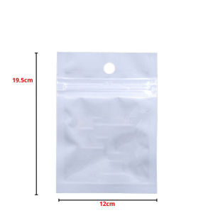 TY Plastik Klip Ziplock Putih Susu Tebal Pouch Zipper Bening Serbaguna Per PCS Kemasan Packing Kedap Udara Anti Sobek Kemasan Makanan