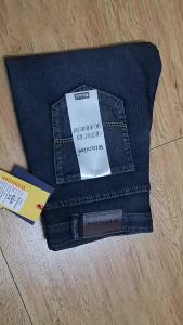 FE2024 Summer Thin Wthin lee Jeans Mens Straight Loose Elastic Business Casual Pants Mens Pants