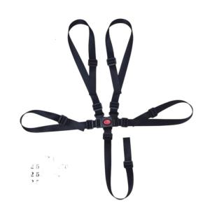 An toàn 5 điểm dây đeo dây nịt em bé với độ dài có thể điều chỉnh cho xe đẩy ghế cao và ghế nâng Dễ dàng cài đặt