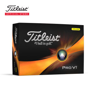 2023 Titleist Pro V1® Golf Balls [Yellow]