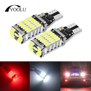 2pcs T15 Reverse Light W16W Led Super Bright 10W Canbus Backup Light Car Park Light White Red 12V