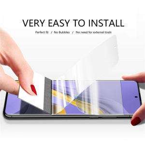 2Pcs Full Cover Front Hydrogel protector For iPhone 13 Pro Max Screen Protector For iPhone 11 12 Pro Max X XR XS Max 6s 6 7 8 Plus SE 2020 HD Front Soft Not Glass For iPhone 13 Mini 12 Mini