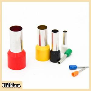 [Hilldora] 8ชิ้นเครื่องตัดดินต่างหูหลุมกลวงทำเครื่องปั้นดินเผาเครื่องมืออัดรีดโพลิเมอร์