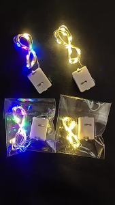 Battery Included (1/2/5M) 3Modes LED Fairy Light String Fairy Light Lampu Hiasan Decorative Light 3种模式切换钢线灯串