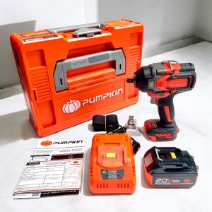 🔥รุ่นใหม่ Heavy Duty ส่งด่วน🔥 บล็อกกระแทกไร้สาย 1/2 " 20V PUMPKIN 50294 / 50293 BLมอเตอร์ บล็อกไร้สาย บล็อคถอดล้อ บล็อกแบตเตอรี่