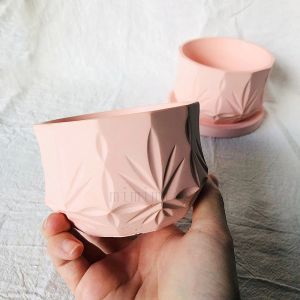 แม่พิมพ์เรซิ่น กระถางบอน กระถางต้นไม้ แบบแม่พิมพ์ซิลิโคนกระถางต้นไม้ แค่คตัส ทรงถ้วย แจกัน และพิมพ์หล่อปูนซีเมนต์ ส่งด่วน