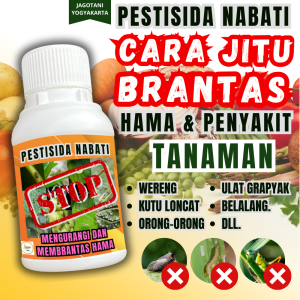 Obat Hama Dan Penyakit Tanaman Atasi Kutu Daun Uret Dll Pestisida Nabati 100 Ml Jagotani Yogyakarta
