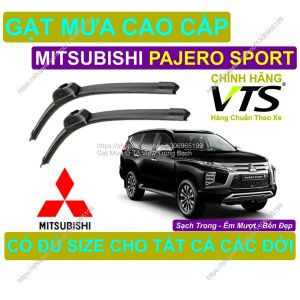 Gạt Mưa Lưỡi Silicon Kính Lái Mitsubishi Pajero Sport Cặp Gạt M.ưa Kính Lái Mitsubishi Pajero Sport Có Đủ S.ize