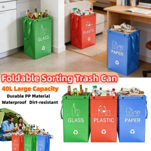 Foldable Trash Can Large Capacity Waterproof Dirt-resistant Durable Environmental Protection Trash Can Outdoor Home