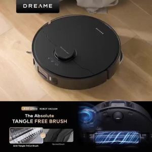 New Dreame TriCut Brush For Robot Vacuum Cleaner  Anti-Tangle Hair Cutting Brush 2.0  Maintenance-Free  Cut All Long Hair