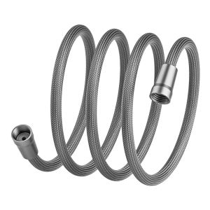 MASTERYX 1.5/2 Meter Handheld Shower Hose Universal Interface Anti Winding Bath Shower Nylon Pipe Flexible Shower Tube Bathroom Accessories