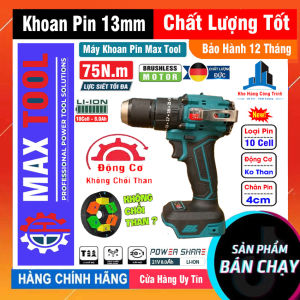 Thân Máy Khoan Pin 13mm Max Tool Gen1 G1-F88 Motor Không Chổi Than – Lực Siết 100Nm