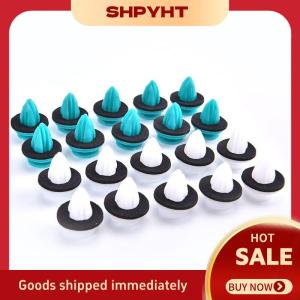 SHPYHT 50 cái kẹp cố định Ô TÔ Thông dụng kẹp cố định cửa kẹp cản kẹp cố định nội thất đinh tán ốc vít kẹp cố định