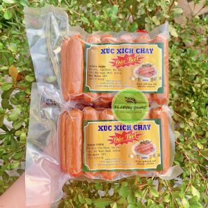 (HÀNG LẠNH CHỈ BÁN HOẢ TỐC HCM) Xúc xích chay xông khói 500g/ Vô lượng quang
