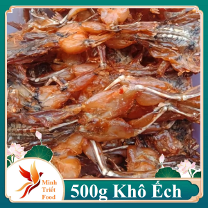 Khô Ếch Xả Ớt Thiên Nhiên Chiên Giòn Thơm Nức( Tặng Kèm Sốt Tắc Chấm Hải Sản) - ĐẶC SẢN MINH TRIẾT