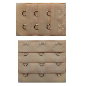 Mốc nối áo ba hàng ba nút và ba hàng hai nút cao cấp phụ kiện khóa áo ngực mở rộng nút thép không gỉ 062-063