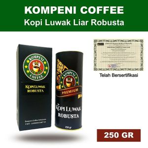 Kopi Luwak Robusta 250gr - Kompeni Coffee