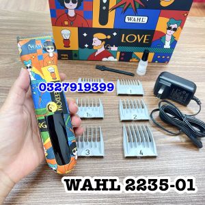 Wahl Tông Đơ Cắt Tóc Cao Cấp WAHL 2235-01 Màn Hình LCD Lưỡi Thép Sắc Bén Thời Gian Sử Dụng 3.5 Giờ Pin Lithium 2200mAh