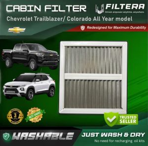 Filtera Washable Cabin Aircon Filter for Chevrolet Trailblazer 2013-2020 /Chevrolet Colorado 2013-2020