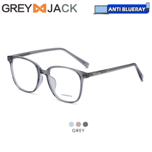 Grey Jack Kacamata Antiradiasi Blueray Model Kotak TR90+Acetate Ringan Stylish Bisa Minus 9109