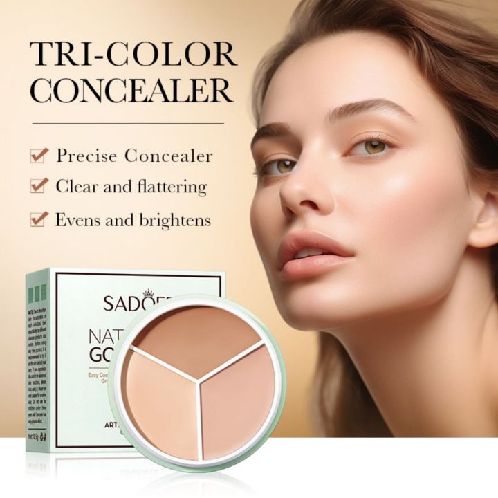 Cover Perfection Triple Pot Concealer 3 Color Concealer Full Coverage ...