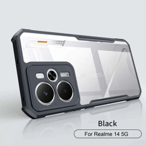 NEW Case Realme 14 5G / Realme 14T 5G Case Fusion Shockpoof Cover transparan - HOHA CASE
