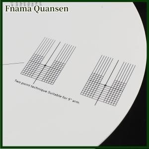 Fnama ไวนิลบันทึกจานสอบเทียบรถกระบะเครื่องวัดระยะทางเครื่องมือปรับ