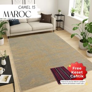 MAROC Karpet Lantai 210x300 CAMEL NEW CAMEL 15
