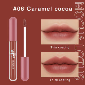 Yicenmy CAPPUVINI ริมฝีปาก Smooth &amp Dual-Tone Gloss ทำให้ริมฝีปากสว่างชื้นและเปลี่ยนสีลิปสติกลิปกลอสของแท้