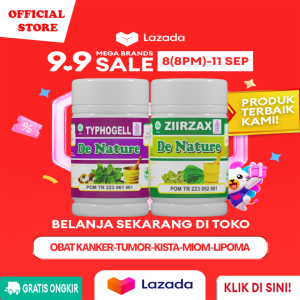 PAKET OBAT KANKER PALING AMPUH/ Obat Kanker Payudara/ Kanker Serviks/ Kanker Paru-Paru/Benjolan Tumor/Benjolan Lipoma/Kista Ganglion/ Kista Bartholin/ Kista Ovarium/ Polip Hidung Ampuh/ Denature Original