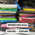 spons eva EVA Foam / Spon Ati 6mm spons eva mm media kreasi ukuran 200x60. 