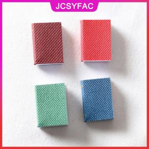 JCSYFAC 4 cái/bộ 1/12 Dollhouse thu nhỏ sách nhỏ mô hình phụ kiện nội thất 2021