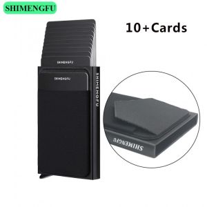 JACKMAN RFID Pop-Up Card Wallet Clip Dompet Kartu Alloy S122 12 Slot