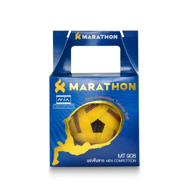MARATHON ตะกร้อแข่งขันนานาชาติ ชาย MT908 แข่งขันเซปักตะกร้อ หนัก 180 กรัม Sepak Takraw Men