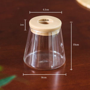 Transparent Hydroponic Flowerpot Multifunctional Imitation Glass Flowerpot With Elastic Soft Rubber Stopper Vase Green Plant Flower Plastic Container Desktop Decoration Ornament Plant Planting Small Potted Plant
