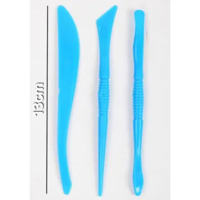 Carved pen clay sculpting modeling tool petal bakery DIY set cut