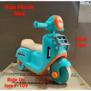 Motoran Mainan Anak Dorong ET-2153 Ride On Model Motor Vespa Exotic 2134 Terbaru