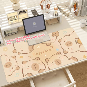 PREMIUM MOUSEPAD PANJANG GAMING MOUSE PAD MOUSEPAD MOTIF KARTUN CAPYBARA ANTI SLIP WATERPROOF MSS
