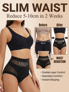 🔥 [Double Layer Shaping] Tummy Control Panties  Seamless Shaping Shorts High-Waisted Underwear Double Layer Support  Body Shaping