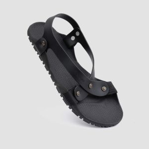 Sandal Gunung Korea Style Cewek Dewasa Terbaru Viral Tali Belakang Kualitas Import Sumba Black