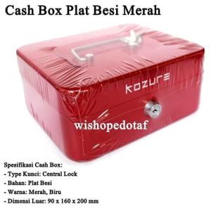 CASH BOX BRANKAS BESI KOTAK UANG KOZURE CB 200
