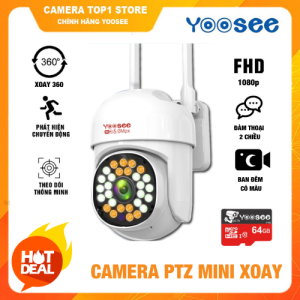 Camera IP YooSee PTZmini 36led - xem đêm có màu FullHD M36