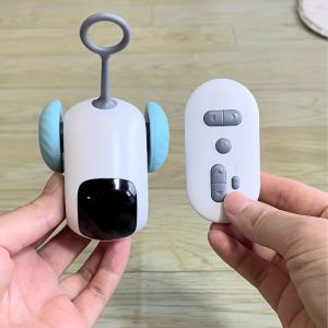 ⭐️【มีในสต๊อก+คลังสินค้าท้องถิ่น】⭐ของเล่นแมวอิเล็กทรอนิกส์รถระยะไกลควบคุมวิ่งอัจฉริยะตั้งแต่เมาส์ขนาดเล็กสนุกของเล่นแมวติดแมว