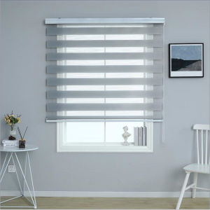 Sunshine Cottage Venetians Duo Roller Blinds Curtain Roler Blinds Curtain 60/80/100/120/140/150/180x160Cm For Office Home Living Window Sun Light Protection Environmental Friendly