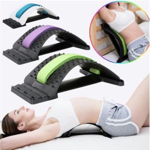Khung Định Vị Cột Sống - Nắn Chỉnh Cột Sống - Massage Lưng -  Hỗ Trợ Mỏi Lưng - Dễ Ngủ ( Màu Tím )