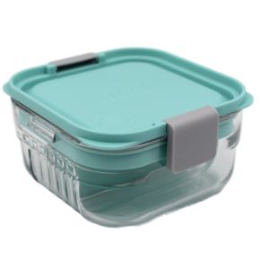 PackIt Multi modular Bento lunch box with leakproof divider compartment microwaveable made in Bpa free Tritan heat  resistance material