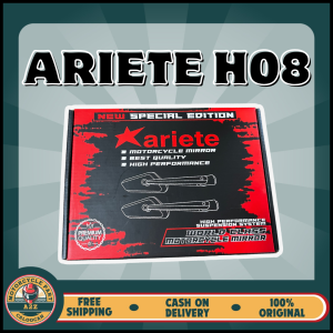 ARIETE SIDEMIRROR H08 BLACK - CLEAR LENS